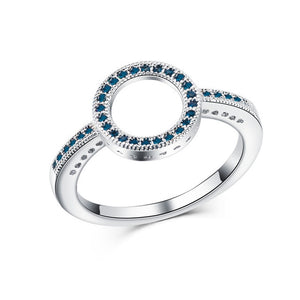 Fashion Crystal Wedding Ring For Women Infinity Love Flower Finger Ring Cocktail Party Brand Ring Jewelry Dropshipping