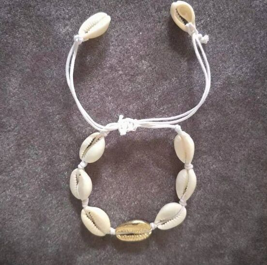 Cowrie shell Bracelet femme Adjustable boho Macrame friendship Real Seashell Bracelet Mothers Day Jewelry Gift 8445-8450