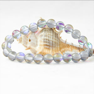 Irregular Pearl Tendy Bear Bracelet Women,Wedding Cultured Charm Knot Bracelet Mermaid Glass Bracelet Jewlery Girl Birthday Gift