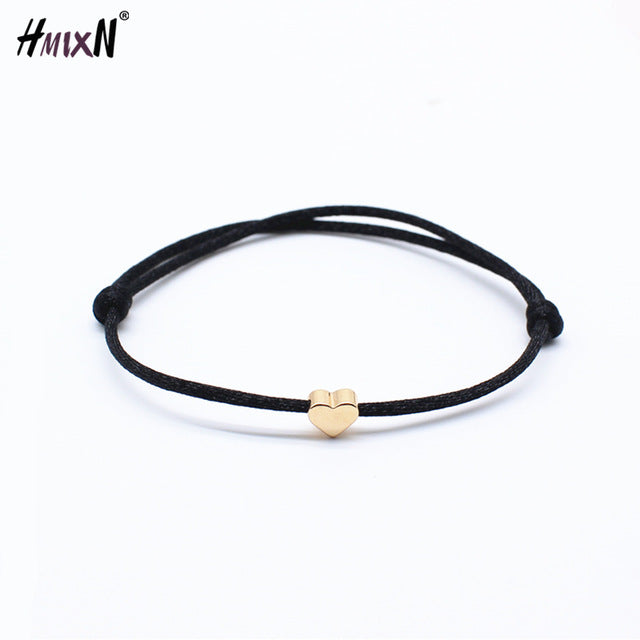 2019 new Lucky Heart star Bracelet For Women Children Red color Rope String Adjustable Handmade Bracelet Jewelry simple Bracelet