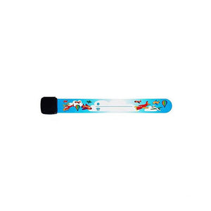 1/4pcs/Set Child Safety Identification Wristband Variety of Designs and Colours Fully Adjustable Band Reusable Safety Wristband