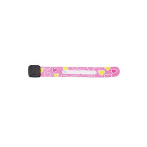 1/4pcs/Set Child Safety Identification Wristband Variety of Designs and Colours Fully Adjustable Band Reusable Safety Wristband