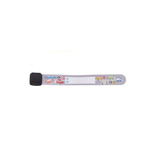 1/4pcs/Set Child Safety Identification Wristband Variety of Designs and Colours Fully Adjustable Band Reusable Safety Wristband