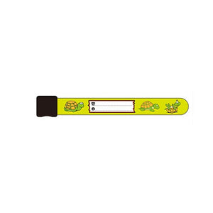 1/4pcs/Set Child Safety Identification Wristband Variety of Designs and Colours Fully Adjustable Band Reusable Safety Wristband