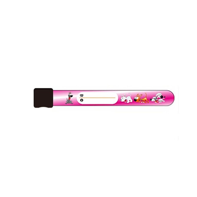 1/4pcs/Set Child Safety Identification Wristband Variety of Designs and Colours Fully Adjustable Band Reusable Safety Wristband