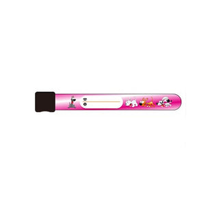1/4pcs/Set Child Safety Identification Wristband Variety of Designs and Colours Fully Adjustable Band Reusable Safety Wristband
