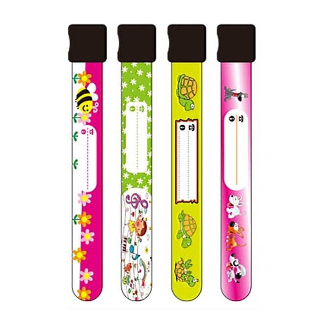 4Pcs/8Pcs/Set Children Outdoor Safe Anti-lost Wristband Safety Recognition Bracelet For Kids Adjustable Waterproof Wrist Strap