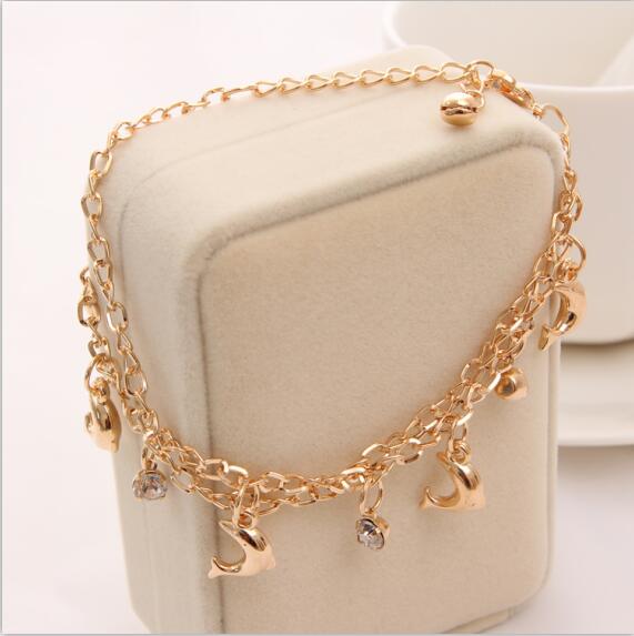 MINHIN Sweety Butterfly Decoration Charming Bracelet For Girl New Design Multi Layers Chain Bracelet Perfect Banquet Accessory