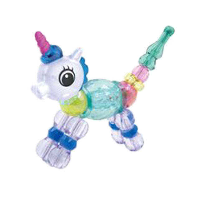 1pcs Creative Funny DIY Animal Charm Bracelets Magic Tricks Super Sprouting Surprise Girl Magic Pet Bracelet Child Gift