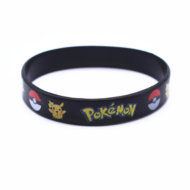 Wholesale Fashion 4 colors Wristband ID Bracelet Children Pokemon Go Team Mystic Instinct Rubber Silicone Bracelets & Bangles