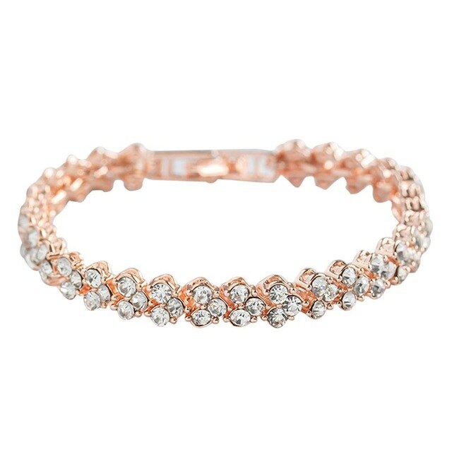 Classic cubic zirconia crystal ladies jewelry for mothers