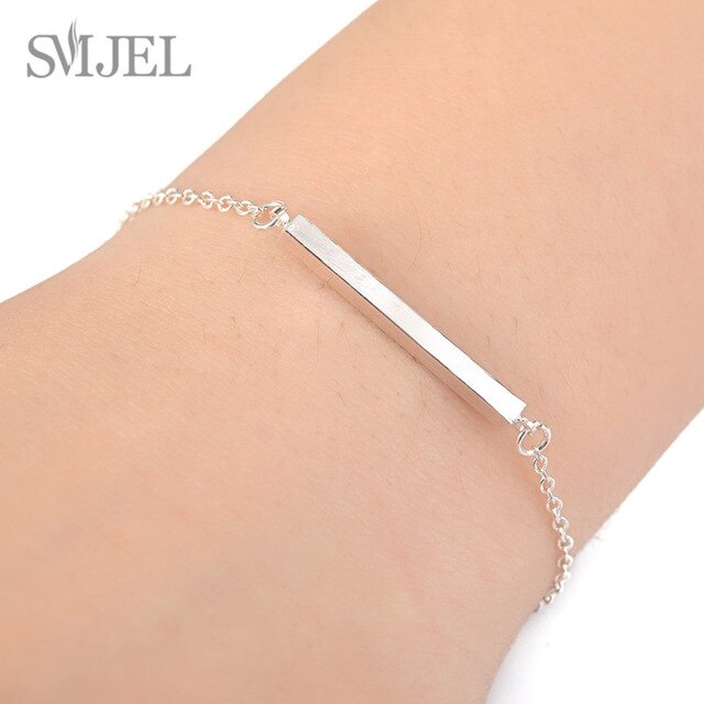 SMJEL Personalized Scissors Bracelets For Women and Girls Elegant Shears Chain Bracelet femme Mother Birthday Gift