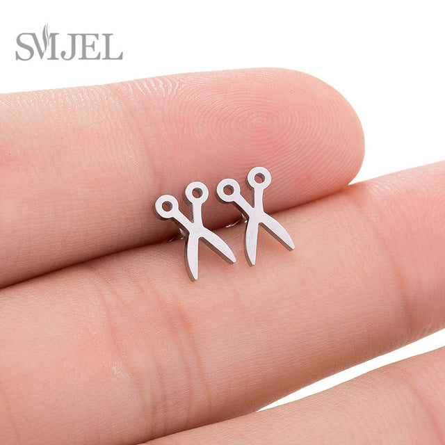 SMJEL Personalized Scissors Bracelets For Women and Girls Elegant Shears Chain Bracelet femme Mother Birthday Gift