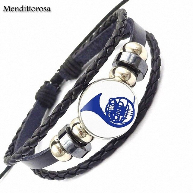 How I Met Your Mother Umbrella Yellow 2017 Retro Style Jewelry With Glass Cabochon Black Leather Bracelet Bangle For Unisex