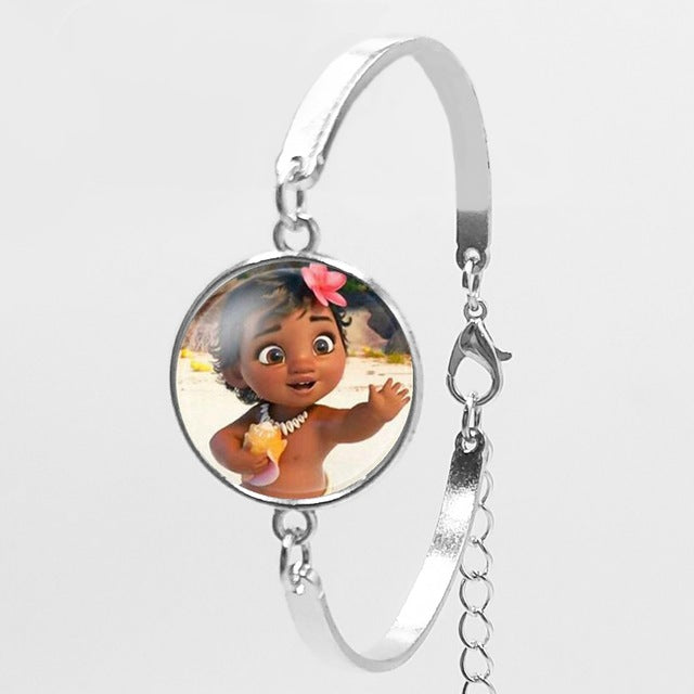 2018 New Karaoke Princess Anna Snow Queen Fashion Women Bracelet Cartoon Girl Bracelet To Map Private Custom