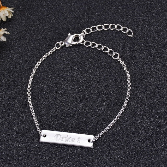 3UMeter Custom Name Bracelet Baby Adjustable Baby Toddler Child ID Bracelet Personalized Girl Boy Birthday Gift