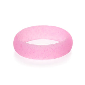 Trendy Popular 5 6 7 8 9 Size Environmental silicone Female Ring For Women Girls Office Lady Finger Jewelry