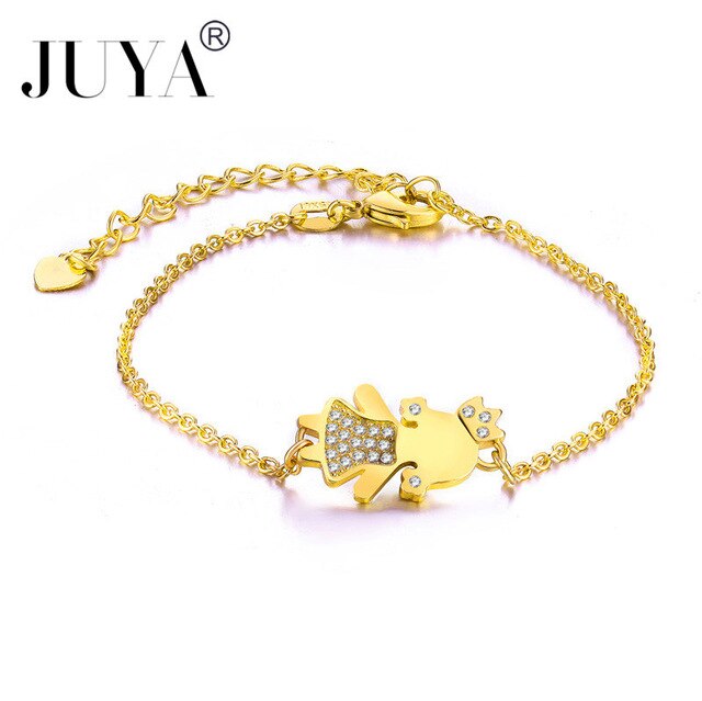 Personalized Mother Bracelets Handmade Women Kids Charms Jewelry copper zircon boys girls mama bracelets gift kawaii jewelry