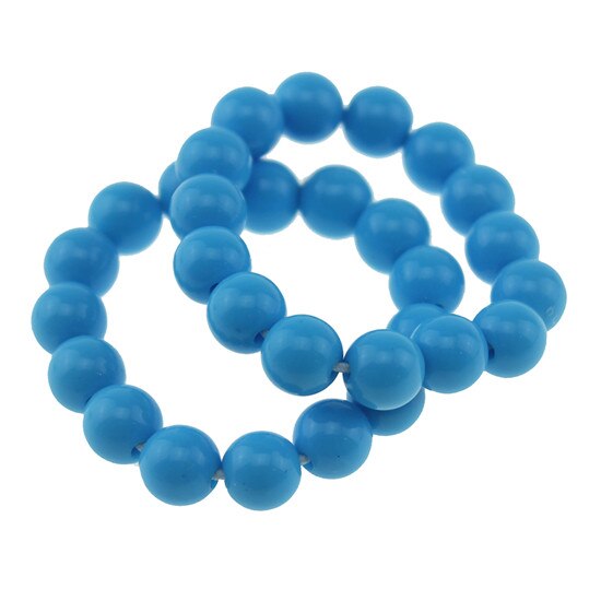 Children Bracelets Girl Acrylic Imitation Pearls With Bracelet Birthday Gift Jewelry Children' Toy Cosplay Accessory