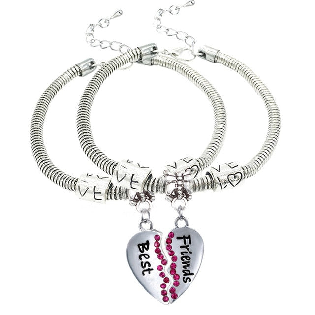 XIAOJINGLING 1pcs/2pcs/3pcs Fashion Jewelry Bracelet Mother and Daughter Gifts Best Friend / Sister Gifts Bracelets For Women