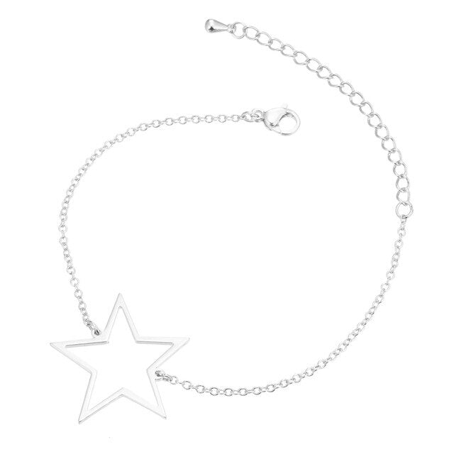 Yiustar Stainless Steel Plane Bracelet in Charm Bracelets Girls Cute Aircraft Airplane Chain Adjustable Outdoor Travel Jewelry