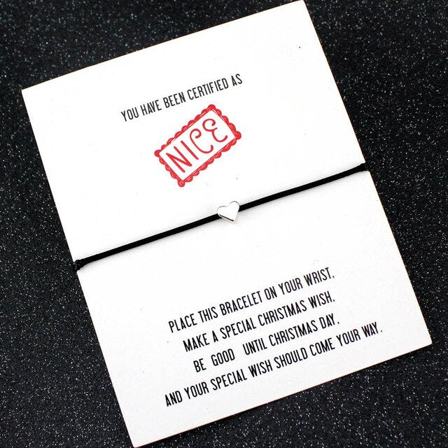 Mother Daughters Grandma Aunt Niece Girls Adjustable Dream Statement Jewelry Make a Wish Heart Compass Charm Bracelets for Women