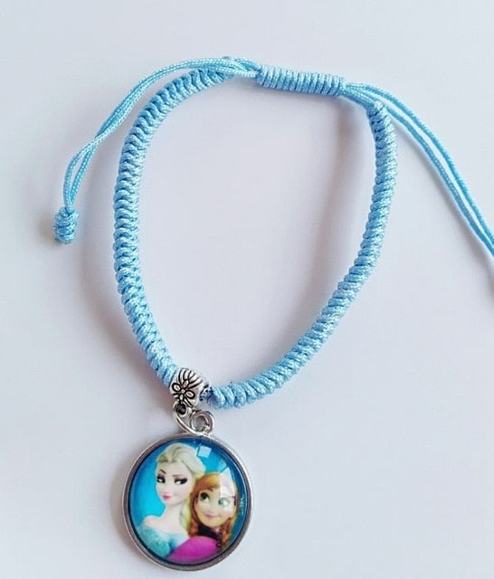 Fashion jewelry Chain Girls Heart Charm Bracelet Cartoon Kids Gift Bracelets For Women