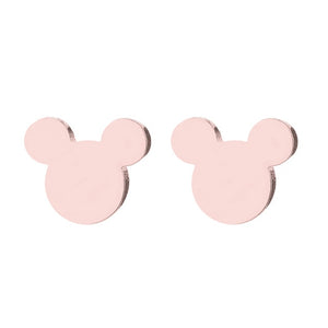 SMJEL Stainless Steel Mickey Charm Bracelet Mickey Children Jewelry Women Cartoon Minnie Bracelets Bangles Kids Gift pulseras