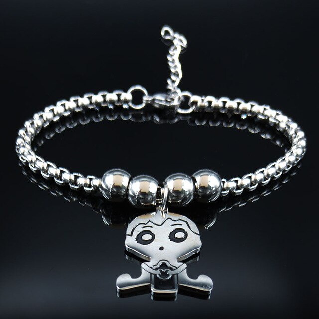 2019 Mother and Daughter Stainless Steel Bracelet for Women Stainless Steel Mother Bracelet Jewelry pulseira feminina BB1101A