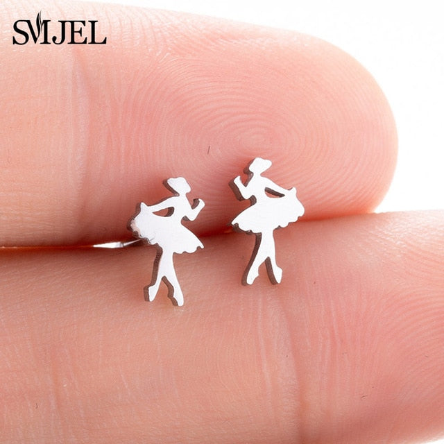 SMJEL Fashion Stainless Steel Family Elephant Bracelets Girl Boy Women Charm Adjustable Gold Bracelets Kids Gift